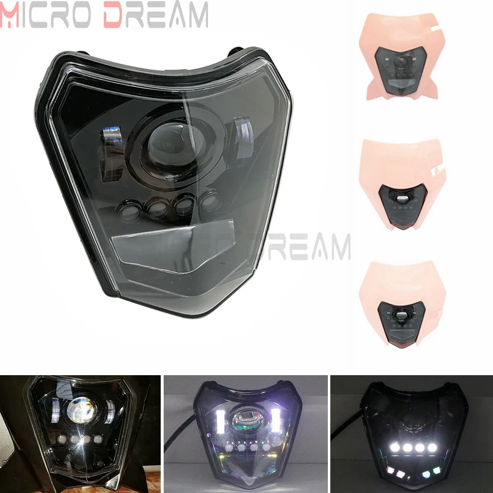 

Водонепроницаемый Мотокросс заменить светодиодный головной светильник HI/короче спереди и длиннее сзади) луч спереди бег светильник в сбор...