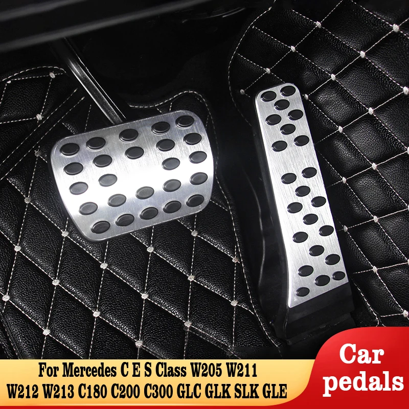 

Car Accelerator Foot Rest Pedal Pad For Mercedes Benz C E S Class W205 W211 W212 W213 C180 C200 C300 GLC GLK SLK GLE Accessories