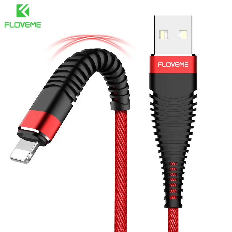 Нейлоновый USB кабель для iPhone XR X 1 м 2 м|Кабели мобильных телефонов| |