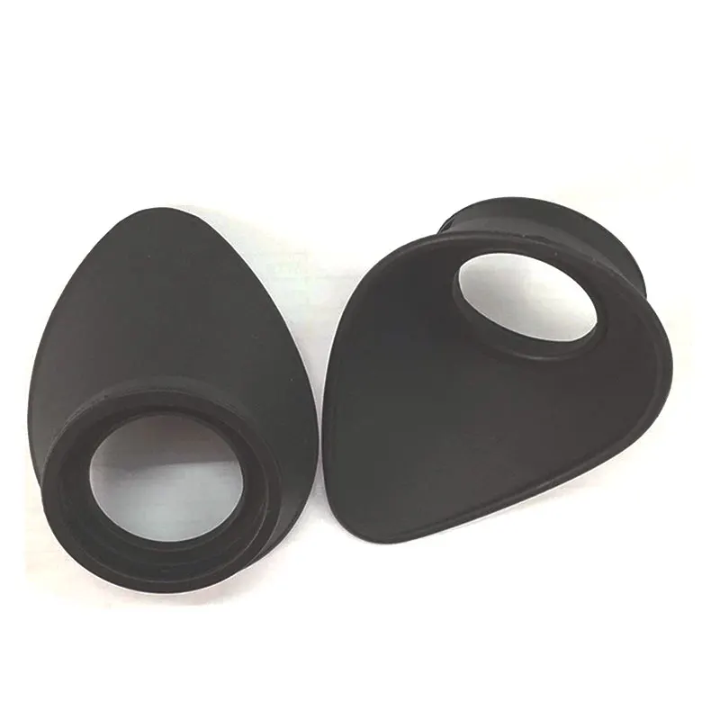 2 шт. черные резиновые окуляры|eye guard|microscope accessoriesrubber eyepiece |