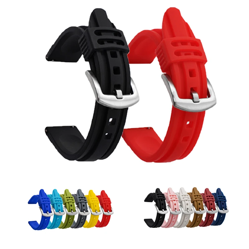 

22mm TPE Strap For Samsung gear S3 Watch band Gear2 R380/Gear 2 Neo R381 Straps Bracelet For Samsung Live R382 Wristband belt