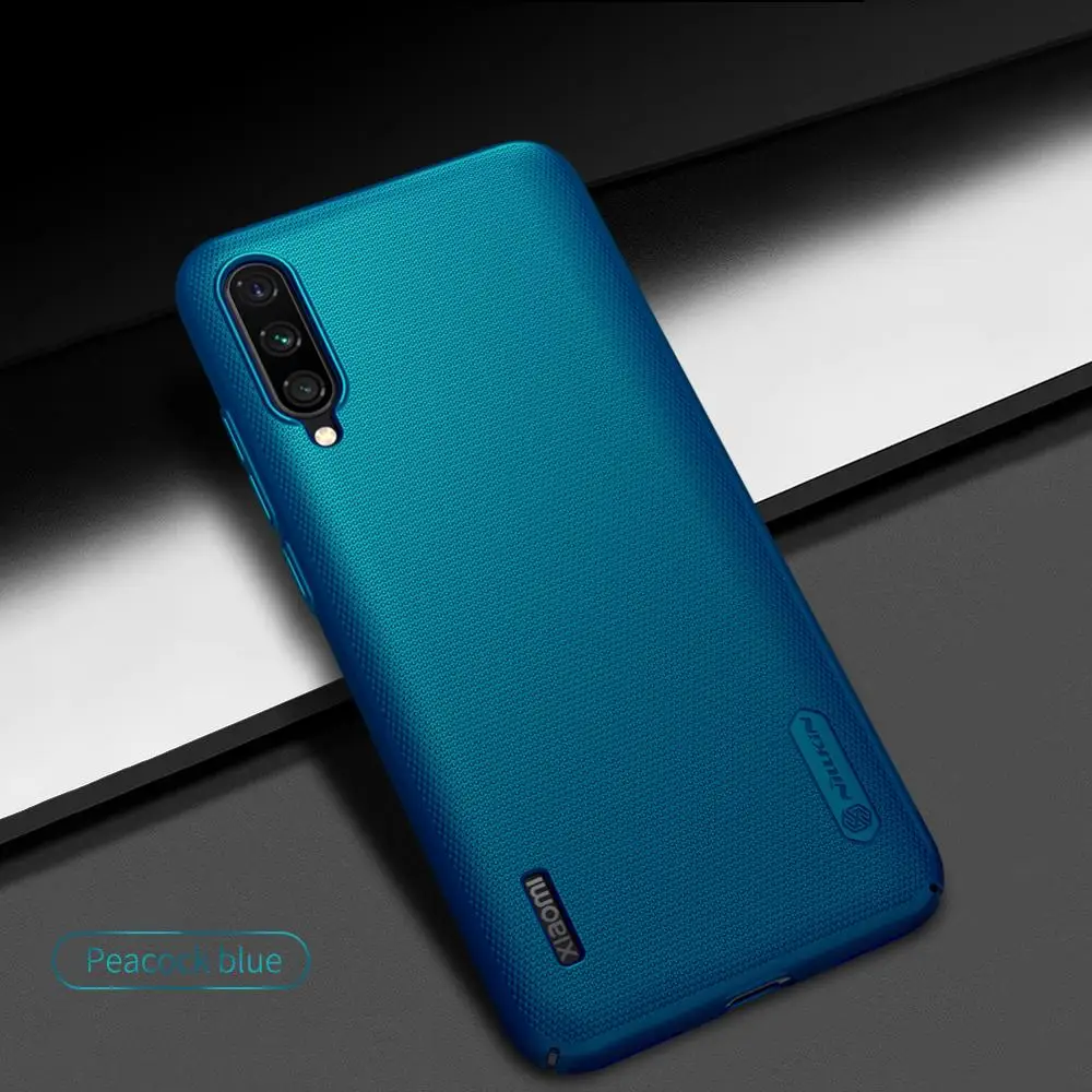 Для Xiaomi mi A3 чехол Nillkin Матовый Жесткий чехол для Xiaomi Mi A1 A2 A3 MiA1 MiA2 MiA3 Mi 5X 6X CC9E - Цвет: Синий