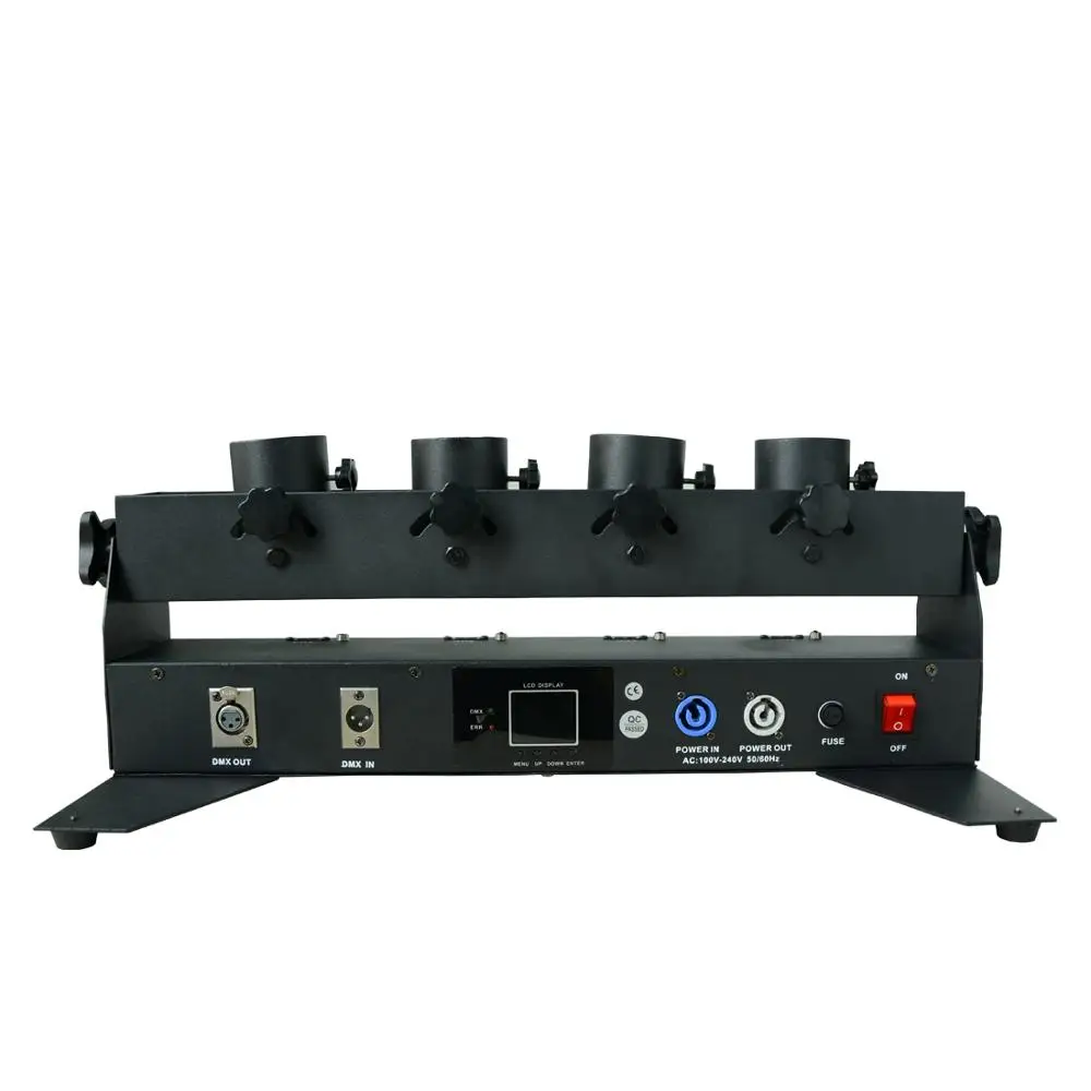 2PCS/ Remote 4-head Electronic fireworks Machine/ salute machine dmx12 professional stage special effects | Лампы и освещение