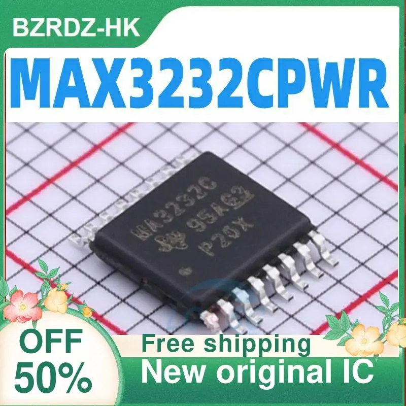 

2-10PCS/lot MAX3232CPWR MAX3232 MA3232C TSSOP-16 New original IC