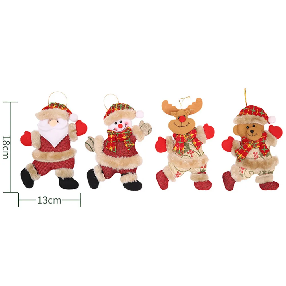 

2Pcs Christmas Ornaments Home Furnishing Decoration Tree Ornaments Holiday Gifts decoracin de habitacin