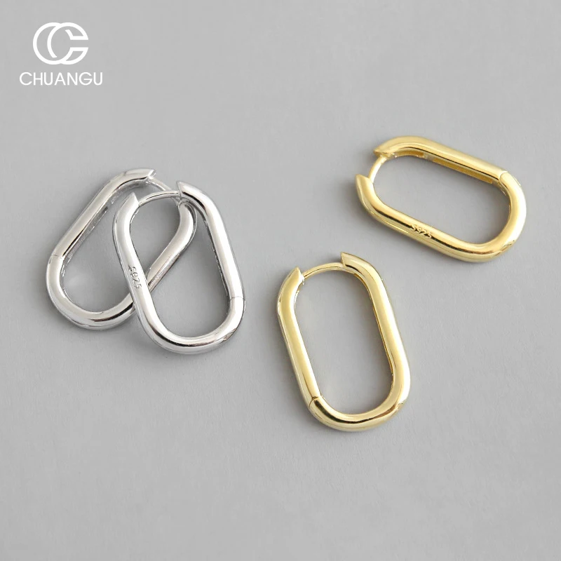 Корейские серьги из стерлингового серебра S925 пробы минималистичные