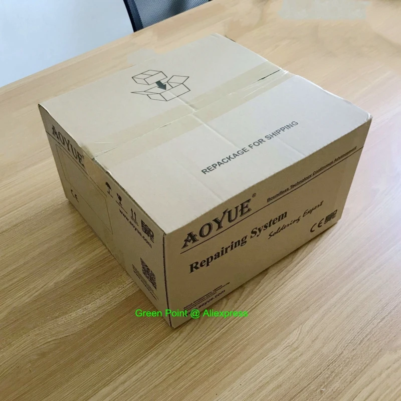 AOYUE 968A+ паяльная станция горячего воздуха 968A+ мульти-фонкция 3 в 1 бессвинцовый паяльник поглотитель дыма