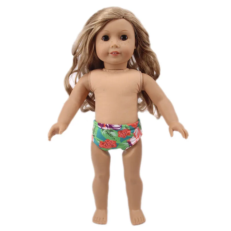 Модные Мультяшные трусики LUCKDOLL размер 18 дюймов американский 43 см Детская кукла