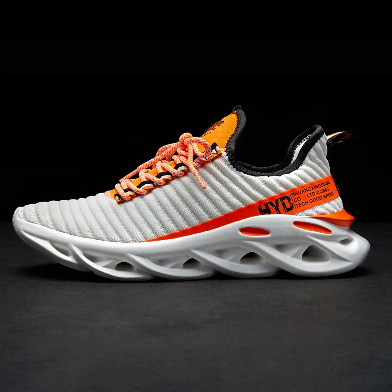 Мужские дышащие кроссовки Eihort 48 удобные сетчатые спортивные 47 для активного