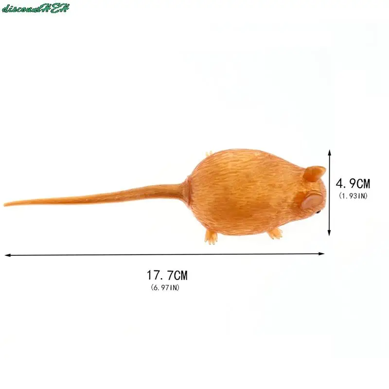 1 шт. резиновая мультяшная водная антистрессовая мышь для снятия стресса с лица и