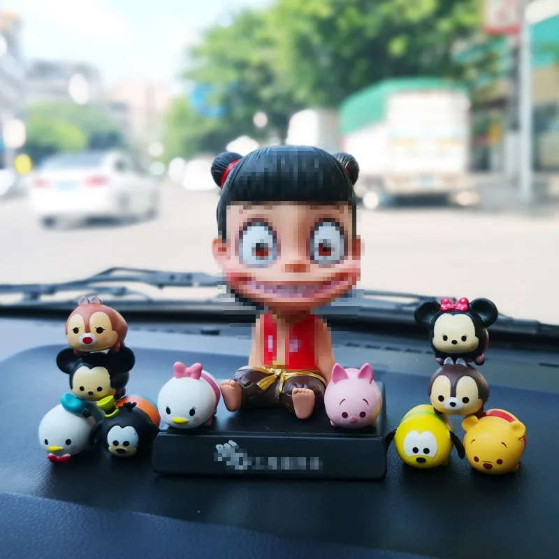 Виниловые украшения для автомобиля виниловые ручной работы в виде куклы