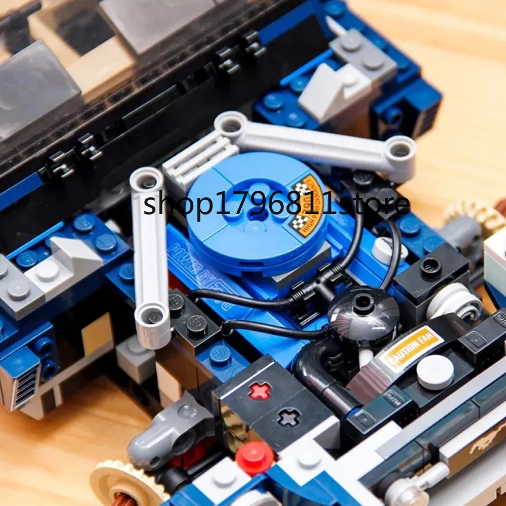 21047 1648 шт Forded Mustanged Technic серия строительных блоков Кирпичи Машинки Игрушки Детские развивающие подарки совместимы с 10265