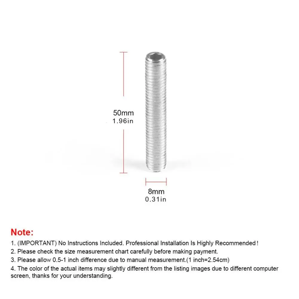 Набор Стад выхлопного коллектора из нержавеющей стали запасные части для