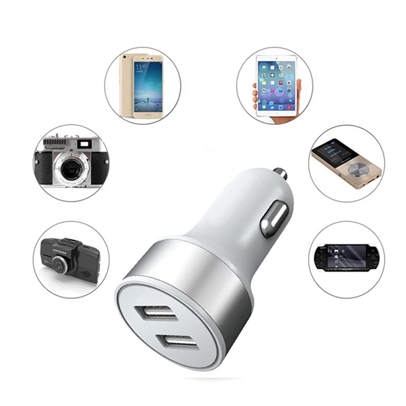 My 2.1A dual USB Автомобильное зарядное устройство Универсальный мобильный телефон