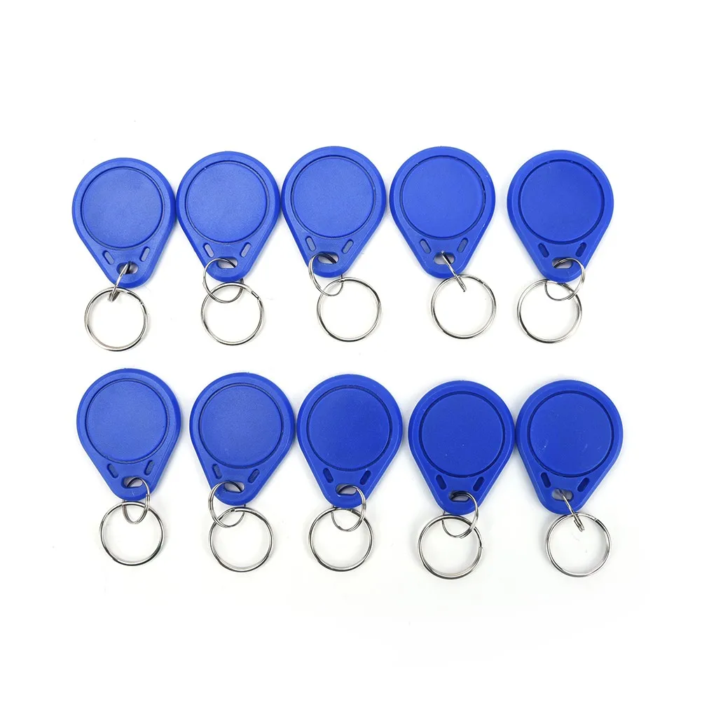 

10pcs/lot 13.56MHz RFID IC Key Tags Keyfobs Token Tag Keychain Kit Wholesale
