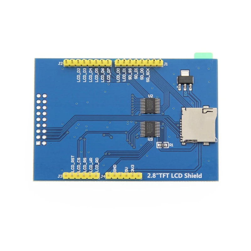 Цветной ЖК дисплей 2 8 дюйма TFT модуль 320X240 с контактной панелью для платы Arduino NUO MEGA