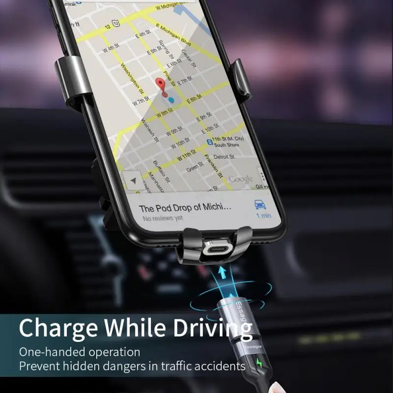 Магнитный адаптер Essager USB Type C для iPhone Samsung гнездо на Micro USB|Переходники и адаптеры| |