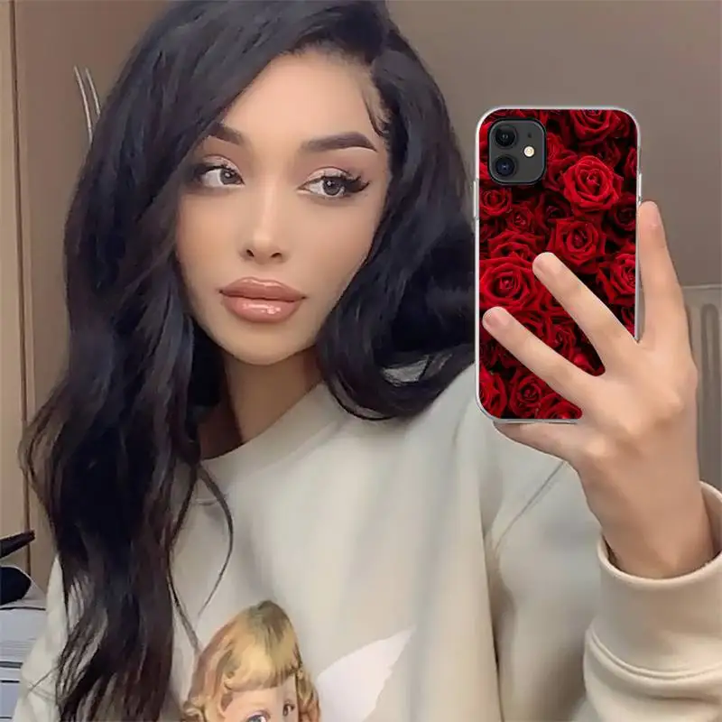 

red rose Flower art aesthetics Phone Case For iphone 12 mini 5 5s 5c se 6 6s 7 8 plus x xs xr 11 pro max