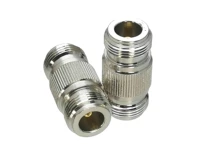 1pcs n female to n female jack in series rf coaxial adapter connector
