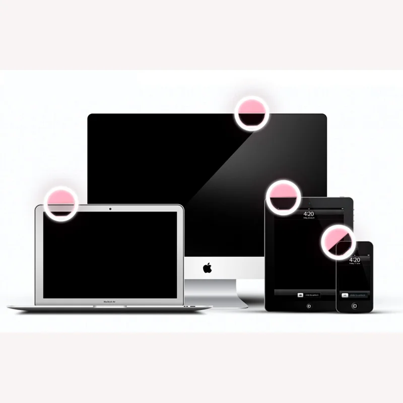 

2020 New Phone Selfie Ring Lamp LED Auto Flash 36LEDS Portable Mini Camera Phone Backlight Photo Light For Iphone Samsung Tablet