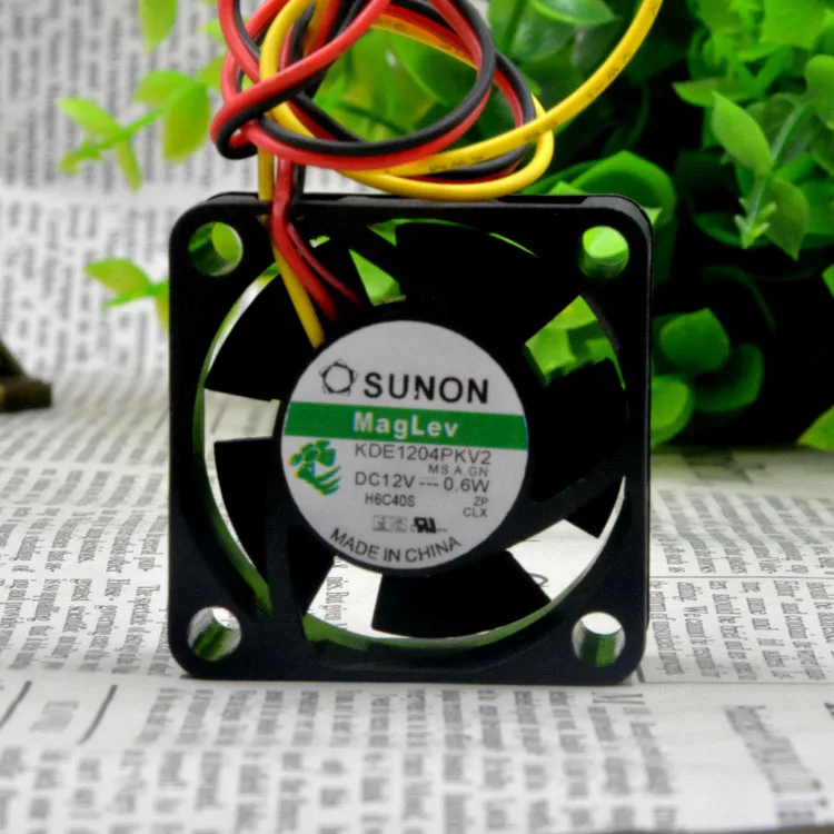 SUNON Sunon KDE1204PKV2 4020 12 В 0 6 Вт 4 см ультра-тихий подвесной охлаждающий вентилятор maglion -