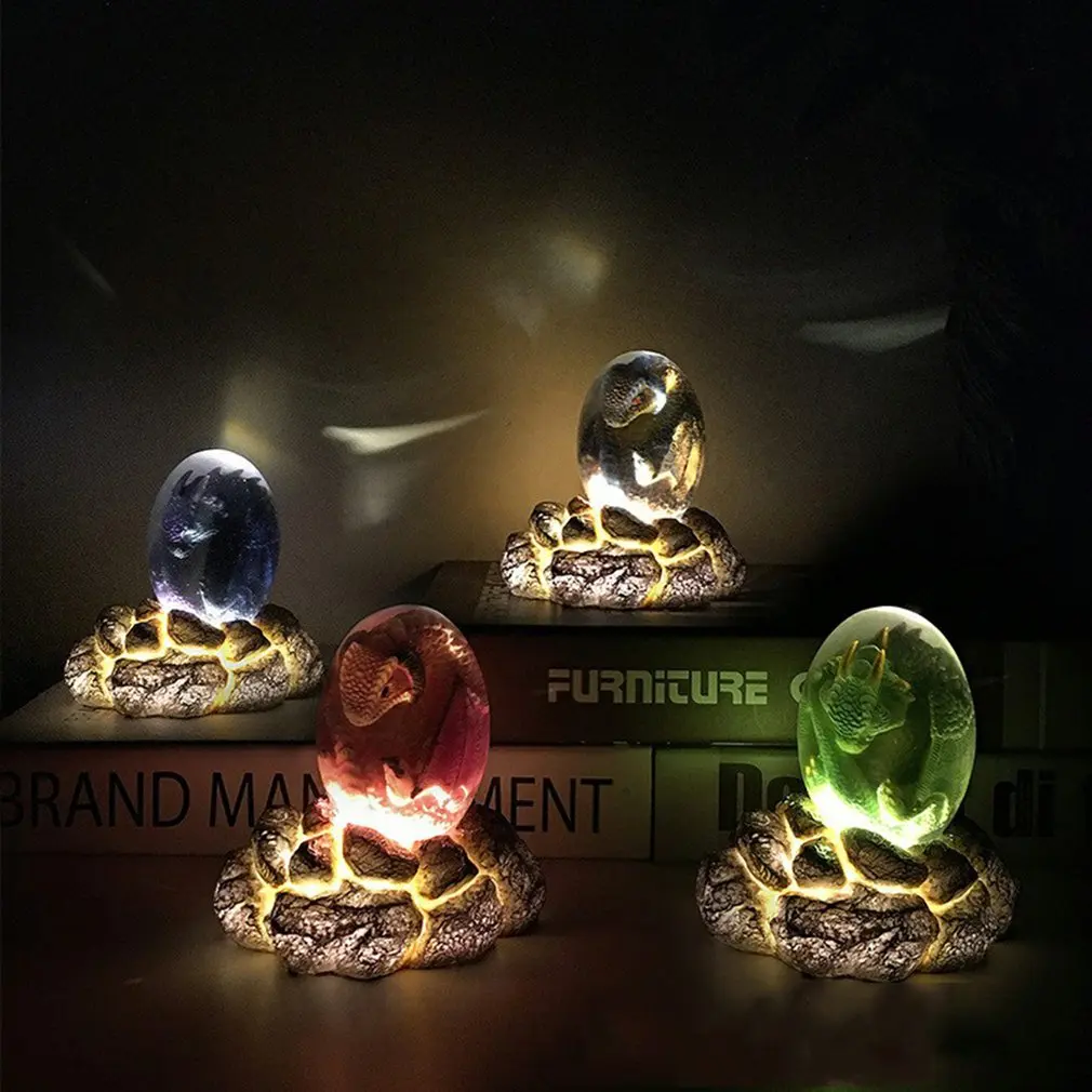 Huevo de drag&oacute;n de Lava, bonito y personalizado, elaborado, port&aacute;til, regalo de vacaciones, recuerdo, mano de obra fina-2
