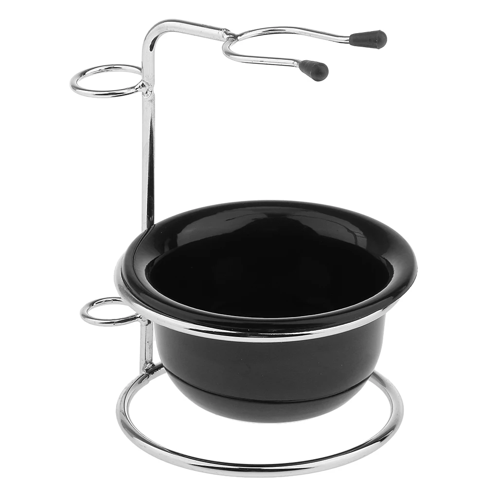 Набор для бритья мужчин 2 шт. подставка с чашей мыла подходит большинства кистей