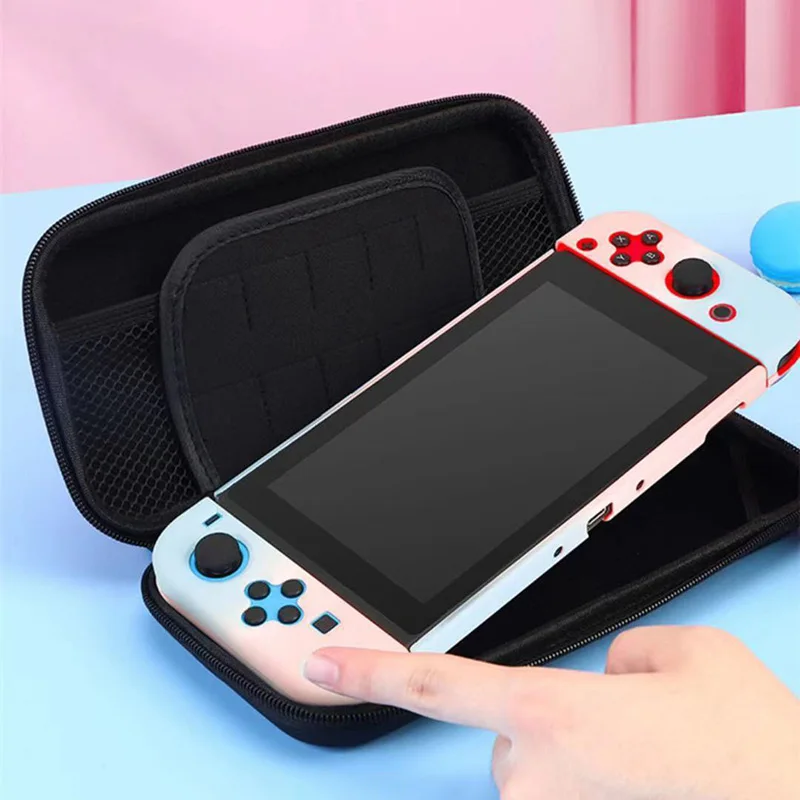 Жесткий защитный чехол для хранения консоли Nintendo Switch аксессуары контроллеров