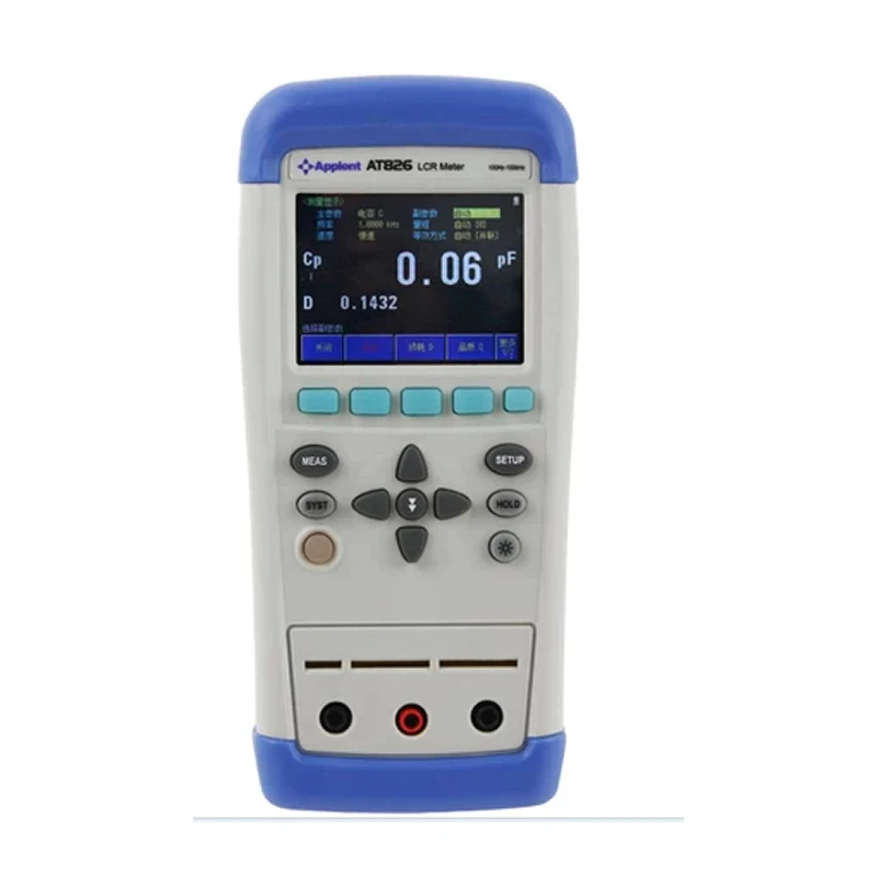 Портативный Цифровой Измеритель LCR модель AT826 32-битный микропроцессор ARM
