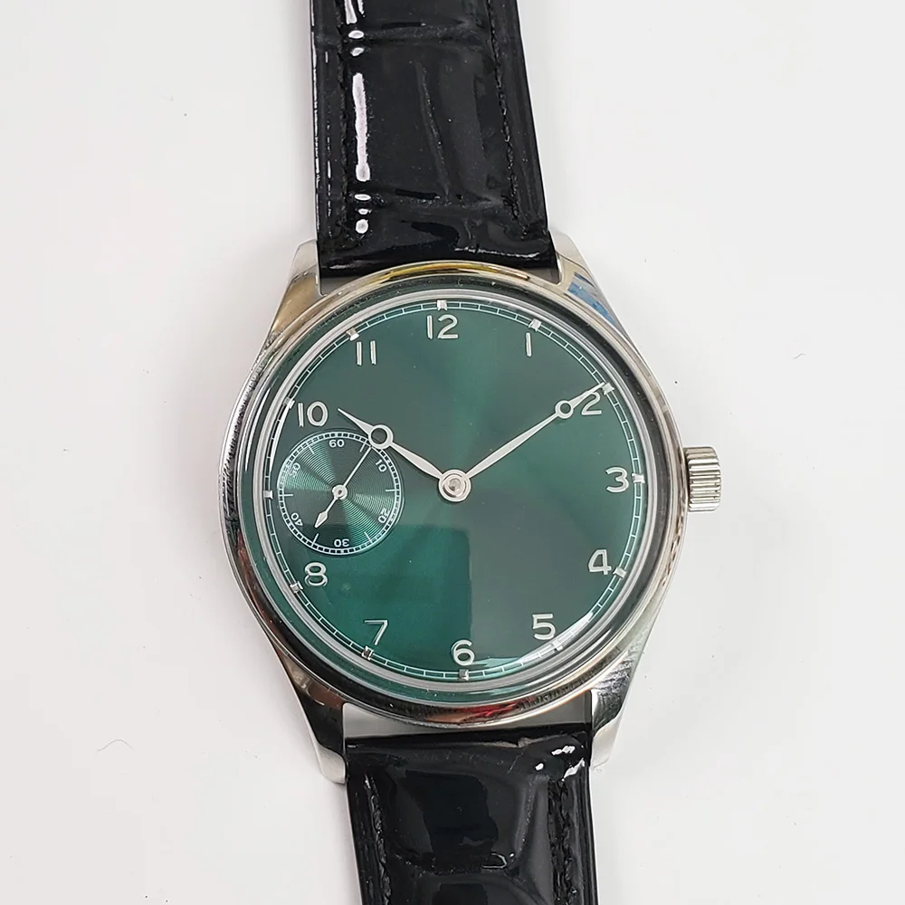 Мужские механические часы с ручным заводом 42 мм идеальная прозрачная задняя