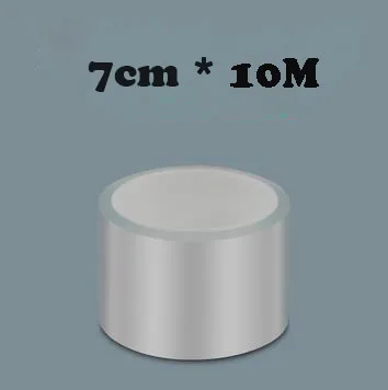 7CM x 10Meters Автомобильный Стайлинг для hyundai Tucson, аксессуары, наклейка на дверной порог, защита от царапин, нано-наклейка - Название цвета: 7CM x 10Meters