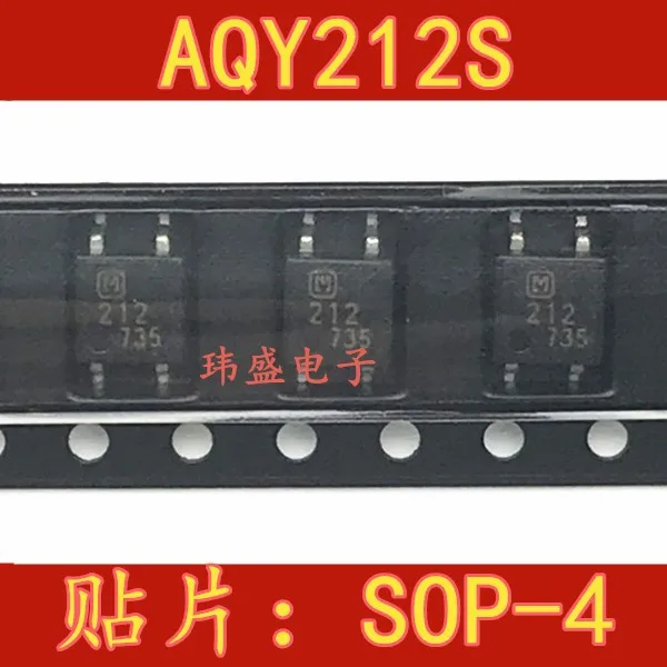 

Бесплатная доставка 10 шт./лот AQY212S SOP4 212 AQY212