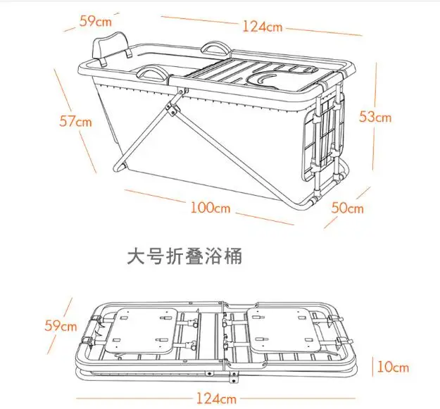 

Folding Insulation Bathtub Soft Rubber Inflatable Bath Burrel Plastic Bath Tub Portable Soaking Tub Food Grade Non-toxic