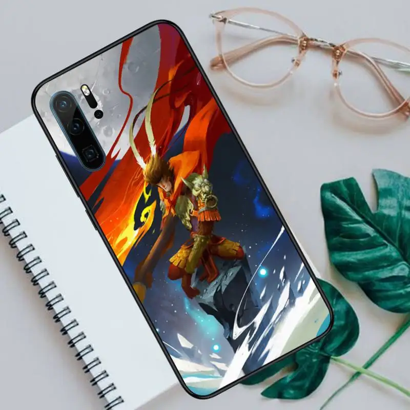 

Sun Wukong Monkey King Phone Cases For Huawei honor Mate P 10 20 30 40 Pro 10i 9 10 20 8 x Lite Luxury brand shell funda coque