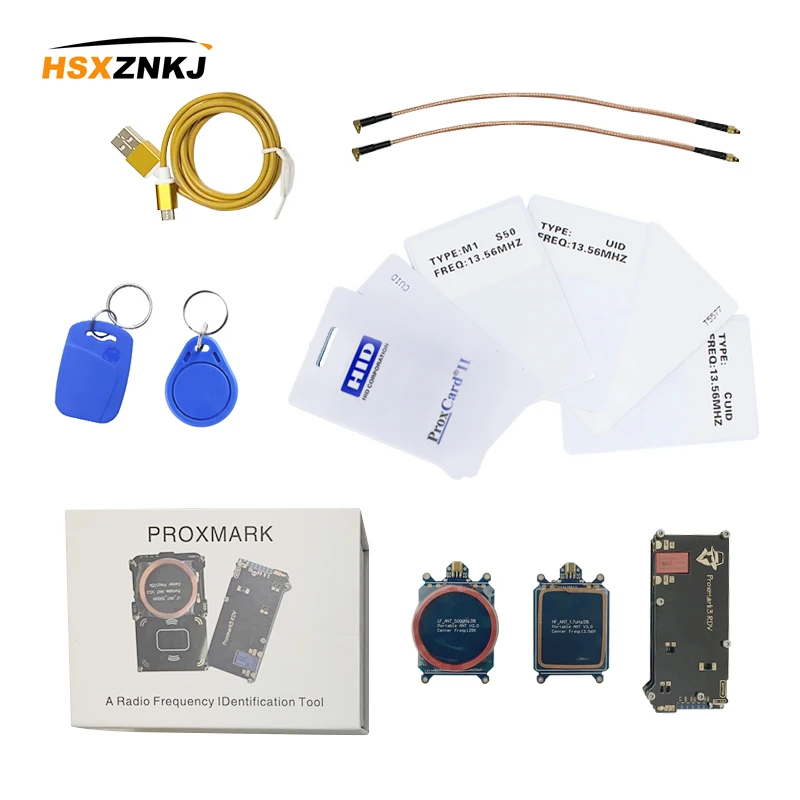 1 комплект Proxmark3 V2 DEV Kit RFID Дубликатор считыватель записей UID T5577 NFC копировальный