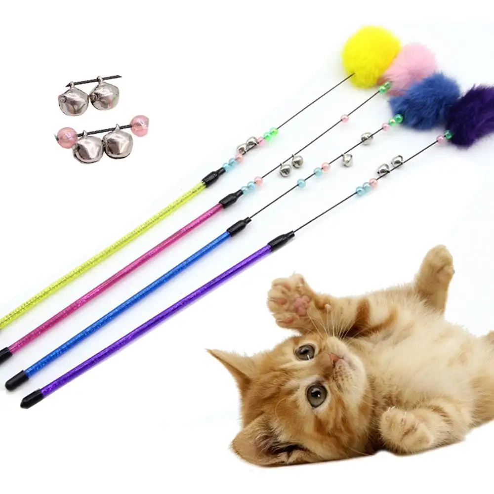 2019 Высококачественная пластиковая мышка с перьями забавная игрушка для кошек