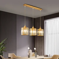 new nordic creative crystal chandelier for living room bedroom kitchen indoor lighting home decoration chandelier e27 power