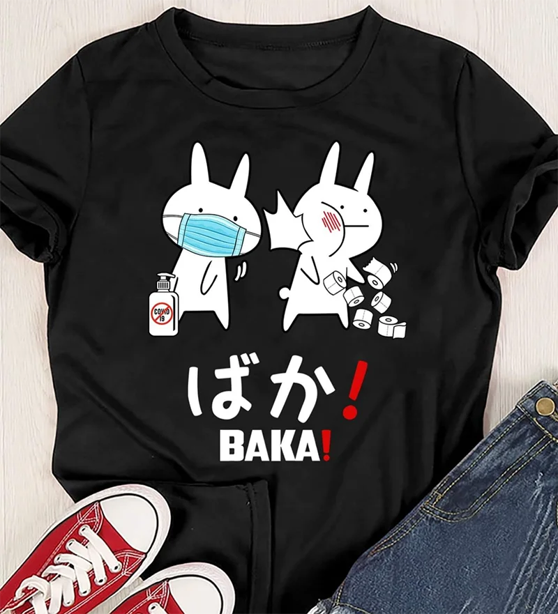 Футболка Baka 2021 футболка из чистого хлопка воздухопроницаемые футболки с