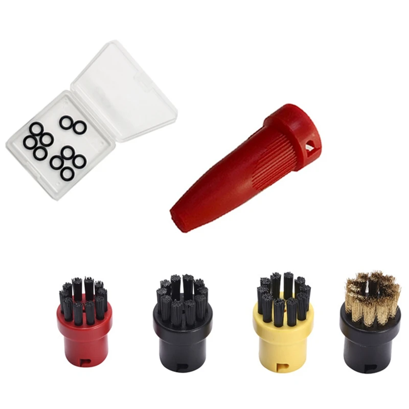 

Nozzle Round Brush Steam Cleaning Kit for Karcher SC1 SC2 SC3 SC4 SC5 SC7 Replacement Spare Part