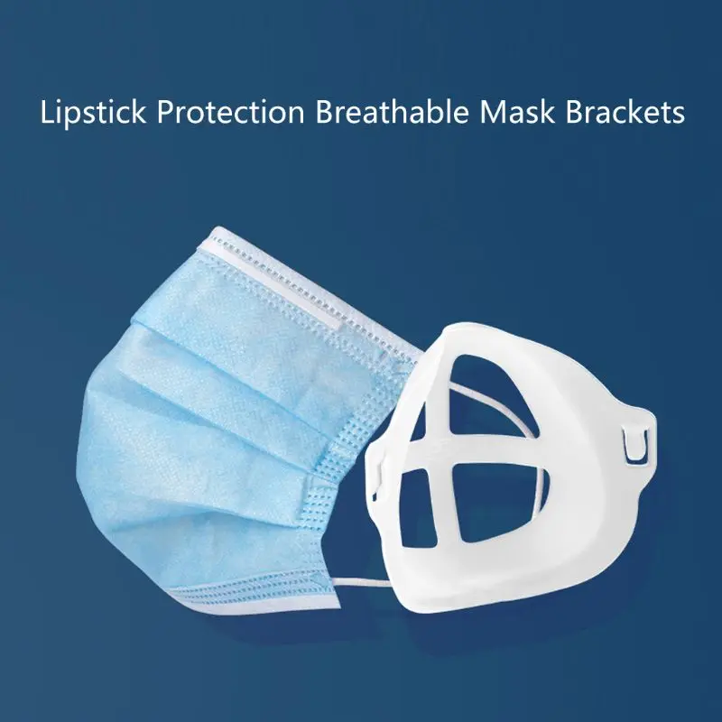 5Pcs Lipstick Protection Breathable Mask Bracket Prevent Makeup Removal Enhance Breathing Space Nose Pad | Аксессуары для одежды