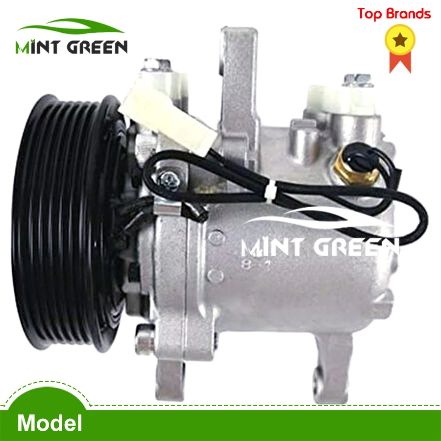 

FREESHIP SVO7E 6 GROOVE AC Compressor For Kubota M135GX GXDTC M126 Tractors 3P999-00620 447280-3080 447280-3050