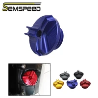 semspeed for kawasaki z 1000 z1000sx z900 z800 z650 m202 5 motorcycle cnc aluminum engine oil drain filter cup plug cover screw