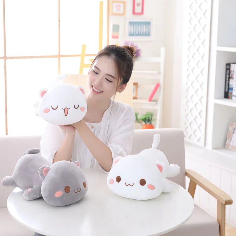 Милая кошка чучело кукла котенок плюшевая игрушка по мотивам мультфильма