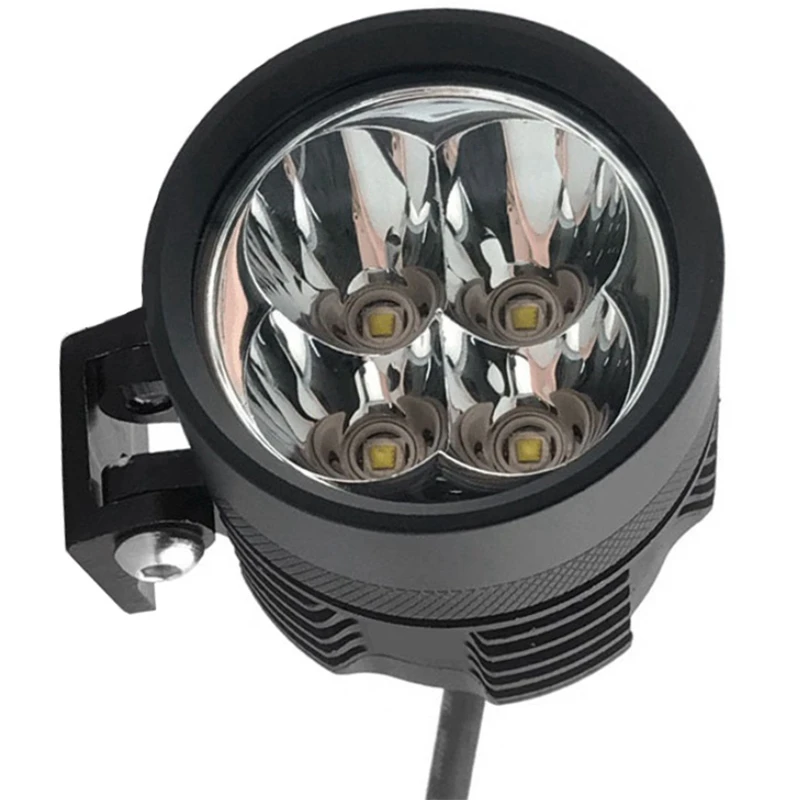 40 Вт мотоциклетные головной светильник скутер туман Точечный Led Atv 12В 6000 К мото