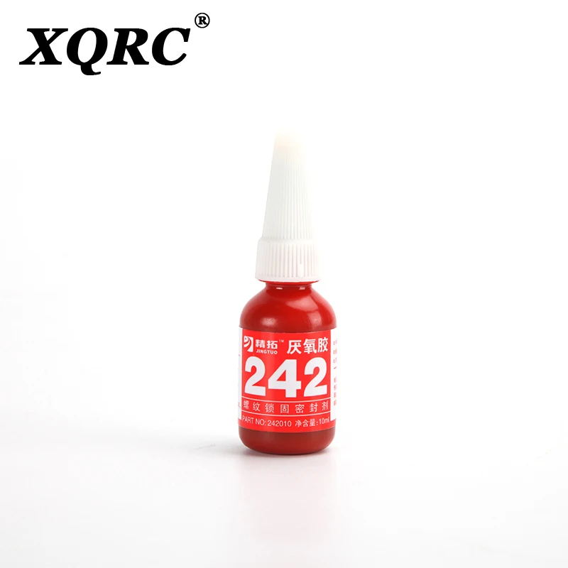 XQRC 1 botella de pegamento 242, pegamento de tornillo azul, pegamento anaer&oacute;bico-1