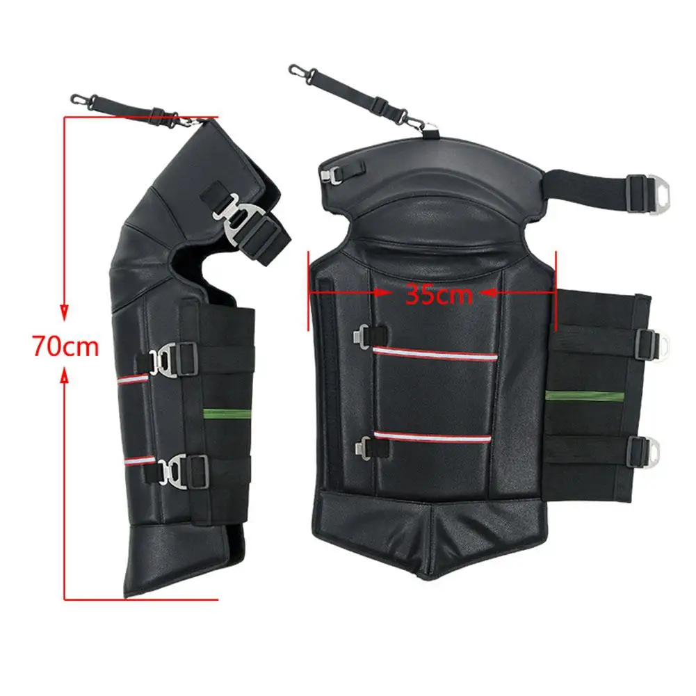 

Motorcycle Warm Kneepad Riding Knee Pads Windproof Winter Outdoor PU Leather Knee Leg Protective Guard Against Wind Kneepads