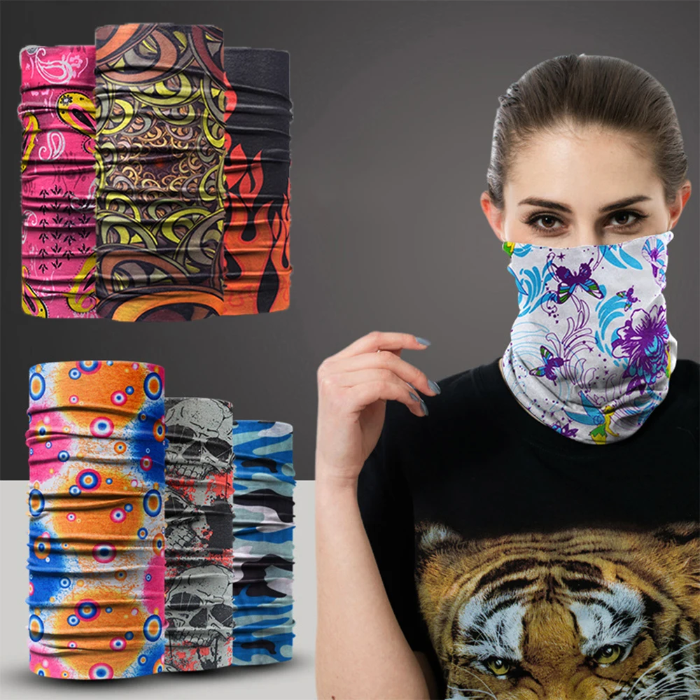 Женский шарф-труба с защитой от УФ излучения |