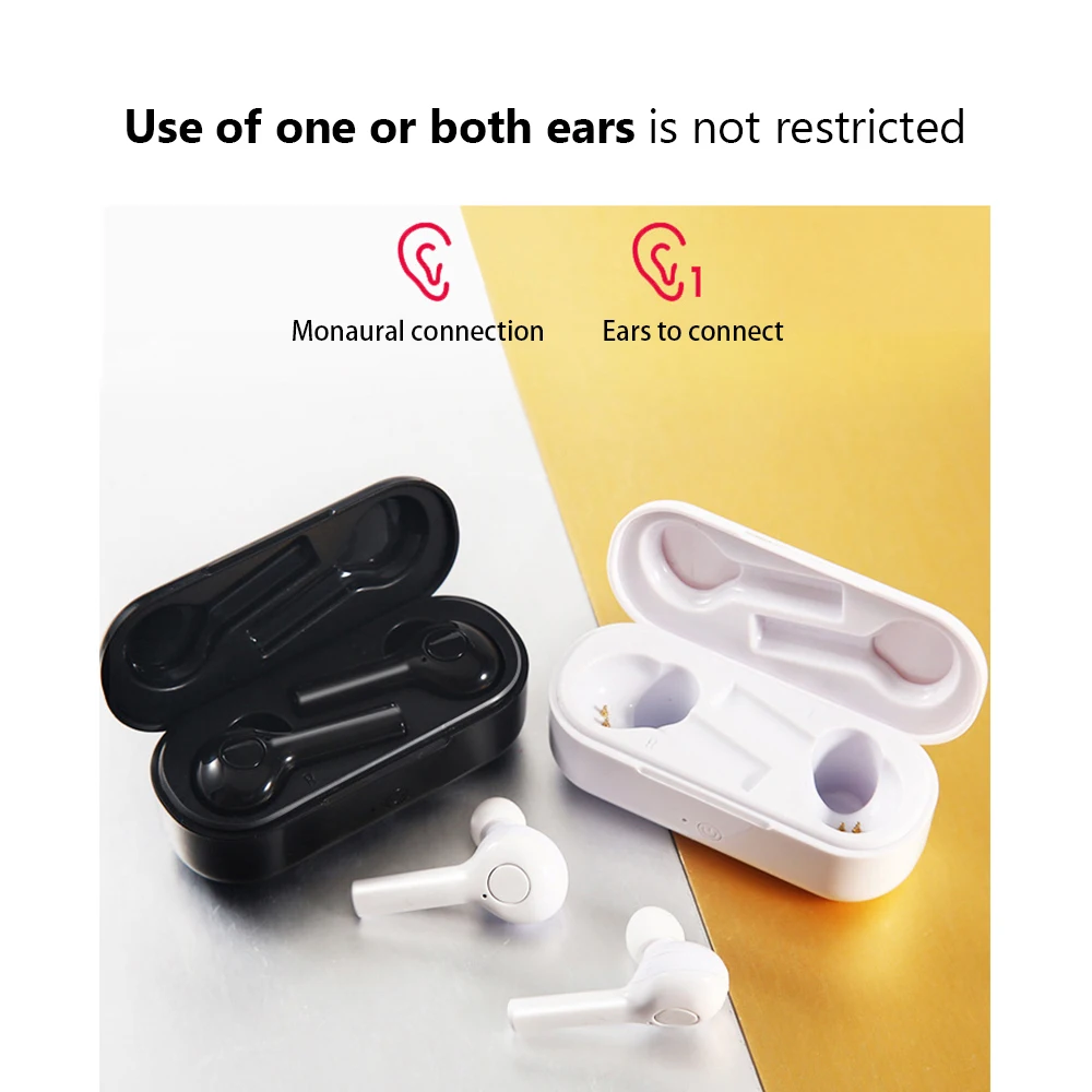 Bluetooth 5 0 наушники для всех смартфонов Мини Портативная Беспроводная гарнитура