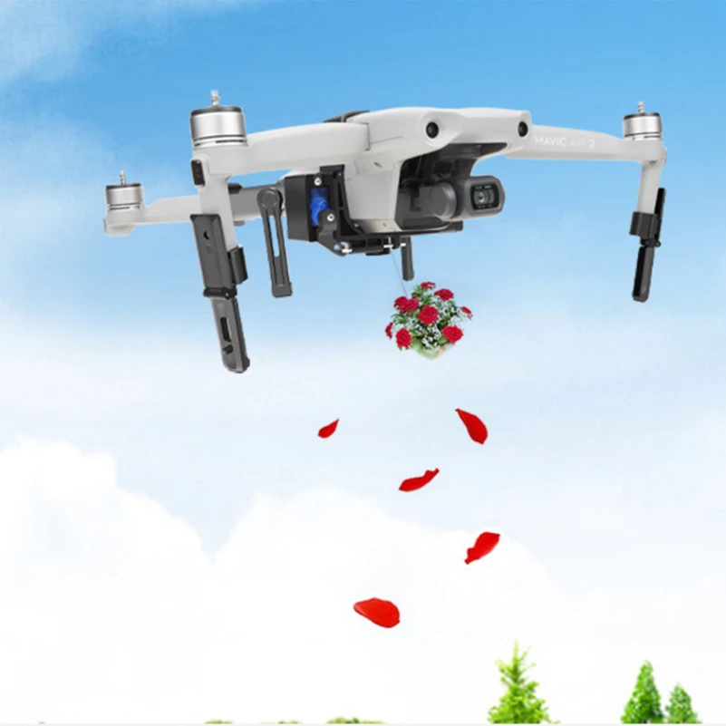 

Wtohoby БПЛА пневматическая КАПЛЕВИДНАЯ система для DJI Mavic Air 2, приманка для дрона, Подарочная спасательная приманка, удаленное управление, пост...