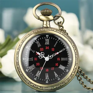 Изысканные черныебелыезолотые кварцевые карманные часы с круглым циферблатом и римскими цифрами, унисекс подвес, ожерелье, открытые циферблаты